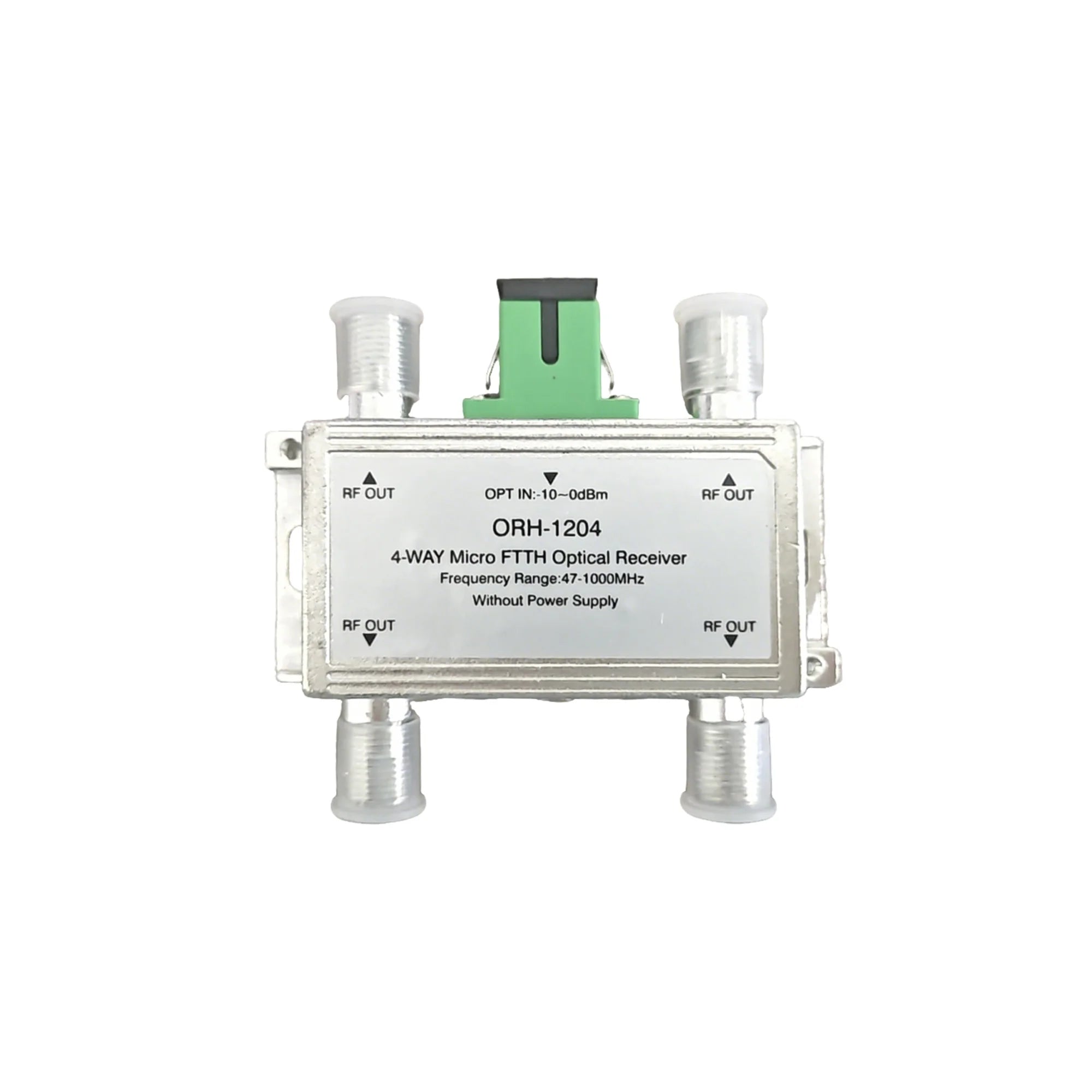 FTTH Optical Receiver Cable TV User Optical-to-Electrical Converter Home Network Mini Optical Connector Dual-Fiber CATV Dedicate Oasis Select