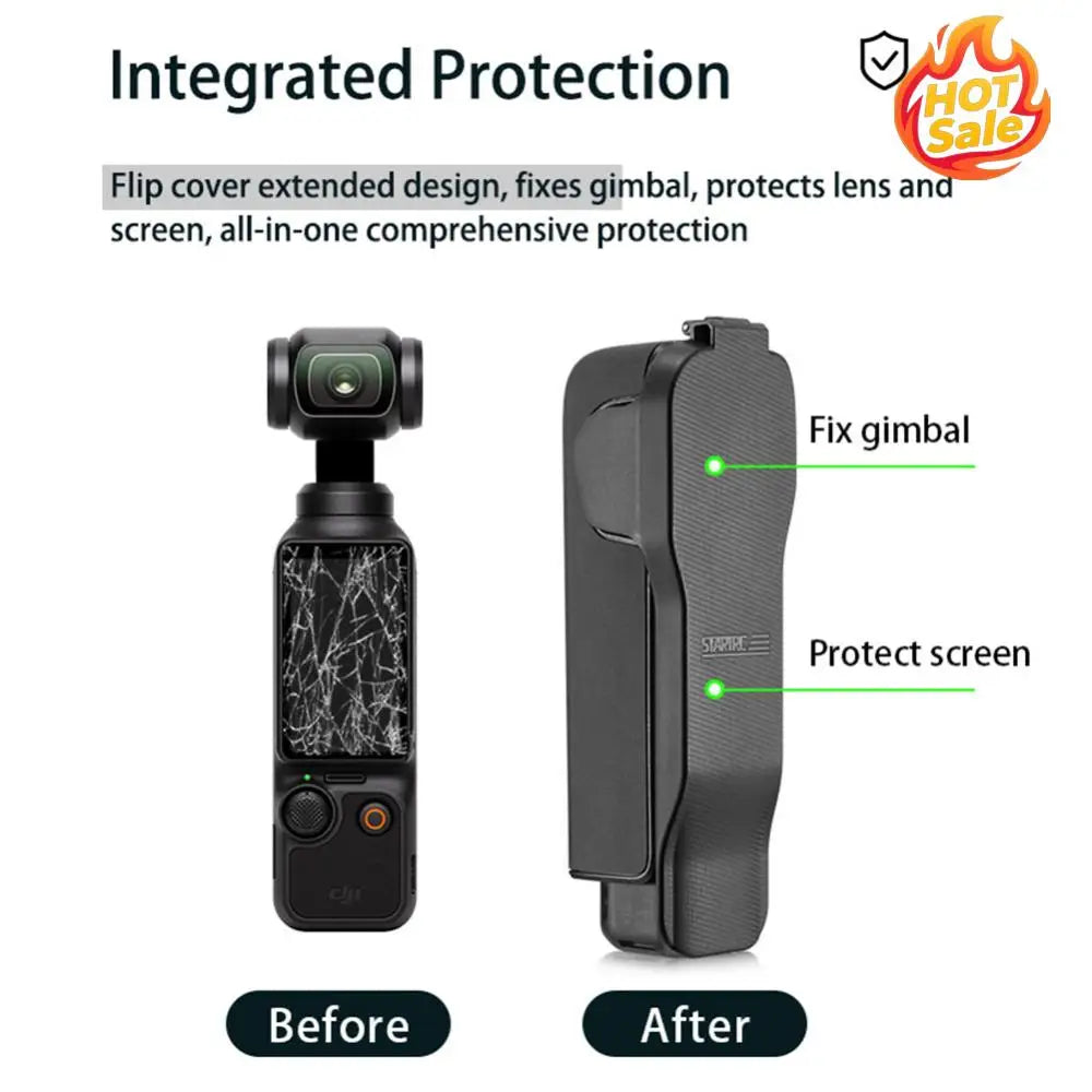 Portable Protective Shell Drop Resistant Portable Protective Bag Shockproof Handbag with Lanyard for DJI Osmo Pocket 3 Camera Oasis Select