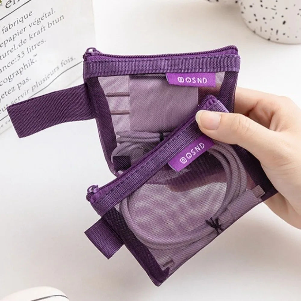 Multipurpose Mesh Storage Bag – Breathable Nylon Organizer Pouch