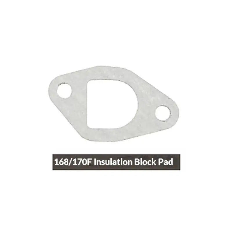 10Pcs Carburetor Air Filter Adapter Spacer Gasket for Small Engine Repair Compatible with Honda 152/168/188F GX160 GX270 GX390 Oasis Select A7