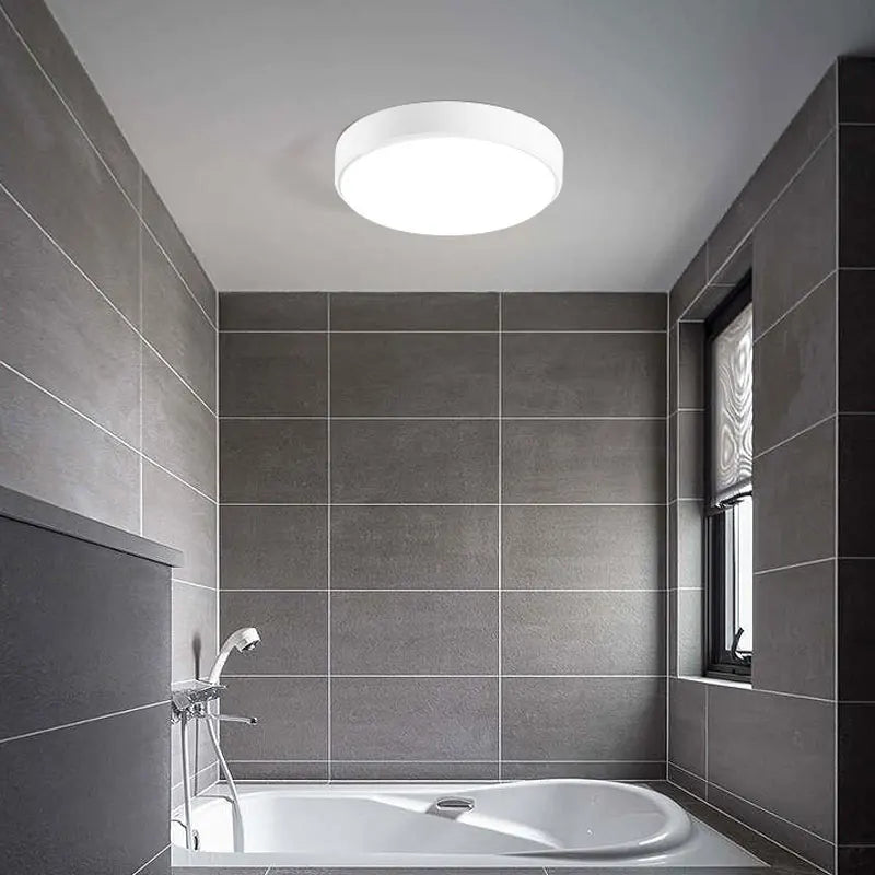 IP65 Waterproof LED Ceiling Light | Bathroom Hallway Basement
