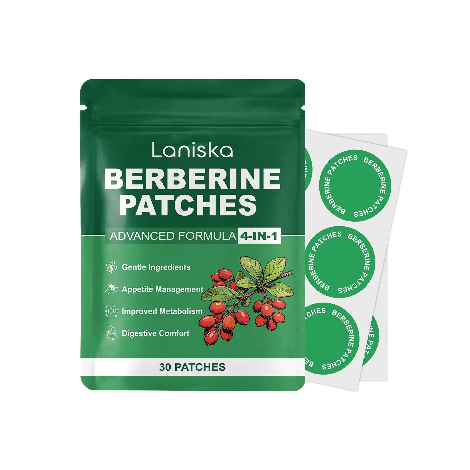 Natural Herbal Body Care Patch Skin Friendly and Breathable Fits the Skin Convenient Soothes and Nurtures the Skin Oasis Select 30pcs