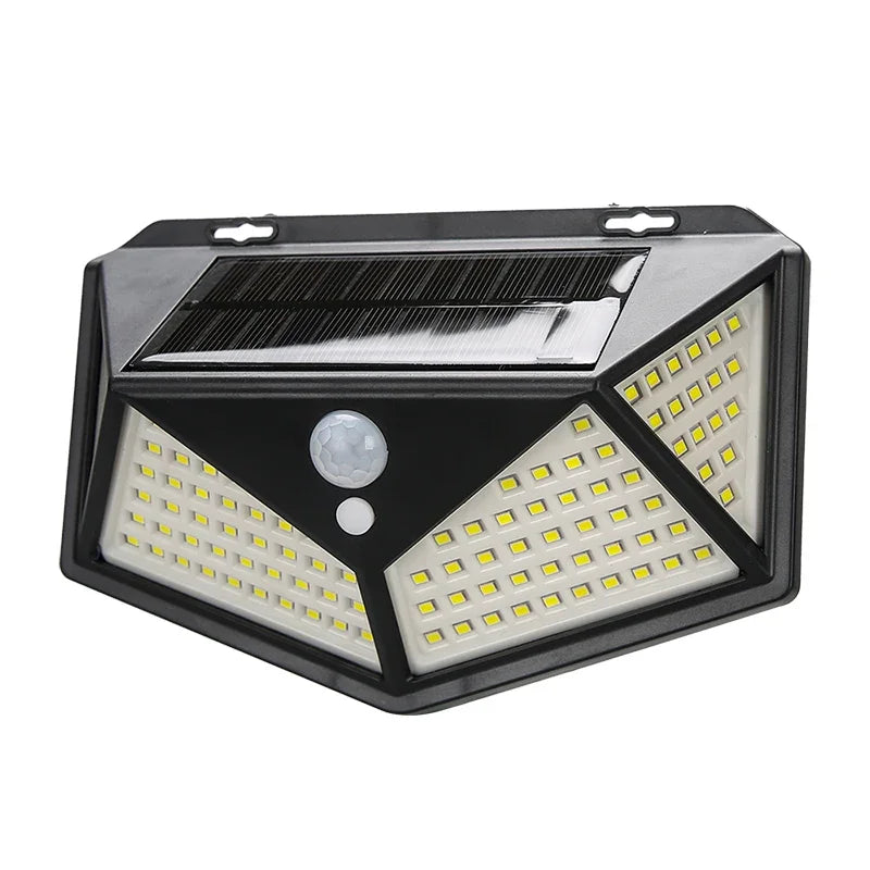 8000LM Powerful Solar Wall Lamp with Remote Outdoor IP65 Waterproof LED Floodlight with Sensor Garden Yard Lantern Street Lig Oasis Select 114LED