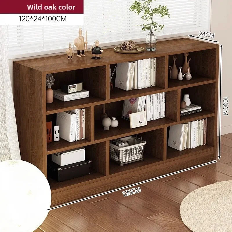 Bookshelf Bookcase Floor Shelf Home Living Room Study Combination