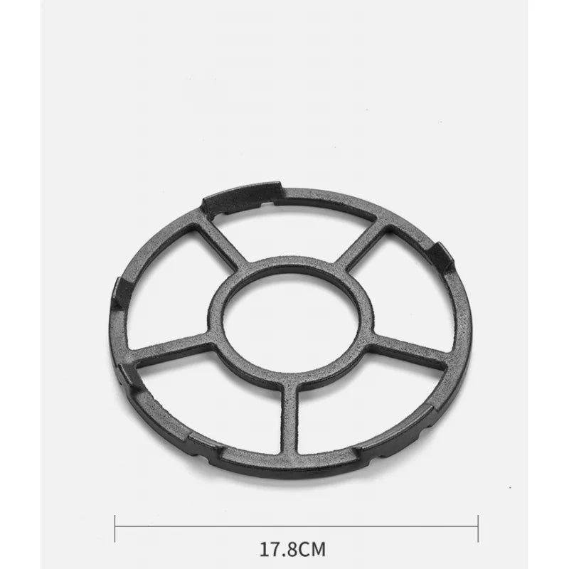 Portable Simmer Ring Safe Stovetop Reducer Gas Stove Durable Camping Support Coffee Maker Shelf Cast Iron Practical Accessories Oasis Select