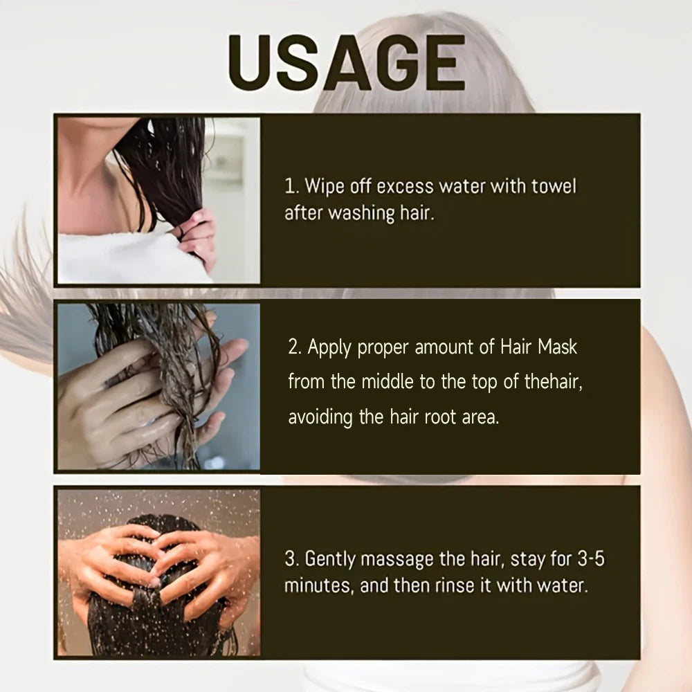 Rosemary Mint Strengthening Hair Mask | Smooth & Nourish