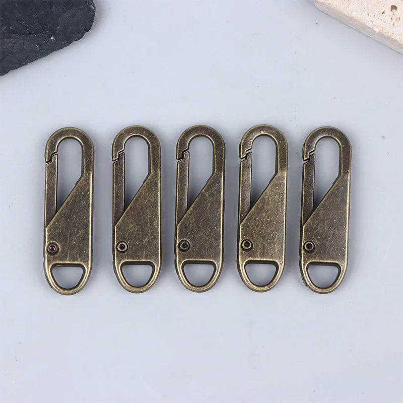 Metal Replacement Zipper Pulls & Cord Extenders – 5/10/20 Pack Zipper Pull Replacements Oasis Select A5