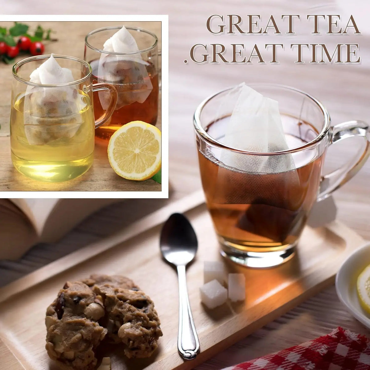 Tea Bag Disposable Tea Bag Corn Fiber Traditional Chinese Medicine Bag Non-woven Bag Fried Medicine Bag Food Grade Filter Bag Oasis Select