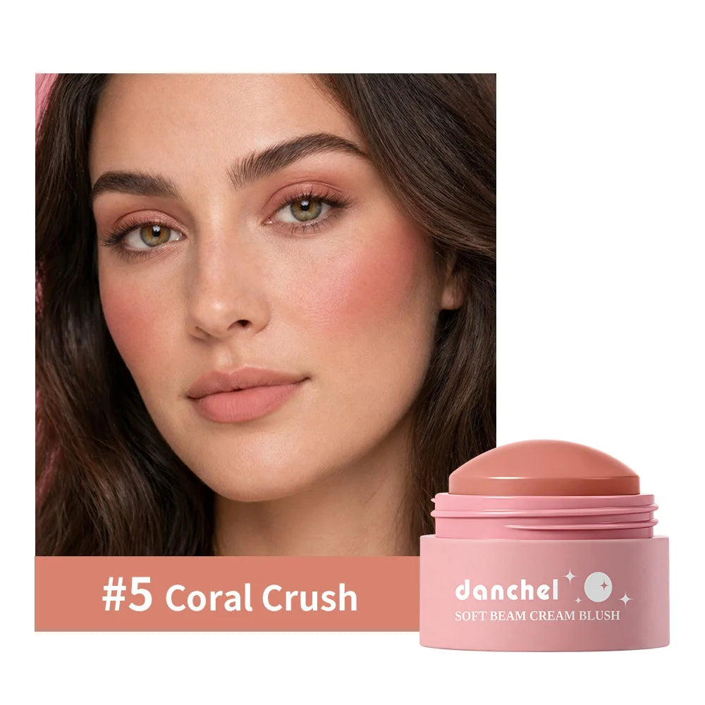 Matte Cream Blush Stick – Waterproof & Blendable | danchel