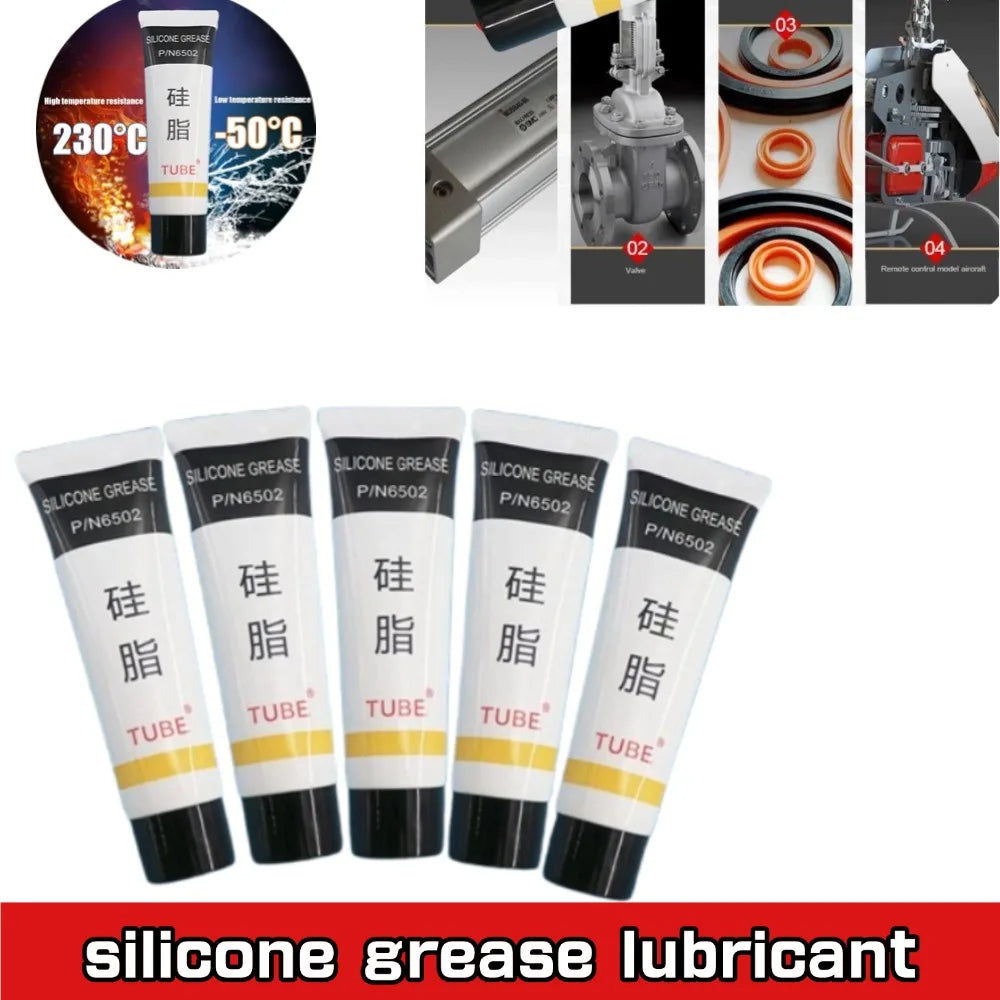 Food Grade Silicone Grease Waterproof O Seal Ring Lubricant for Coffee Machine Bathroom Equipment High Low Temperature Resistant Oasis Select