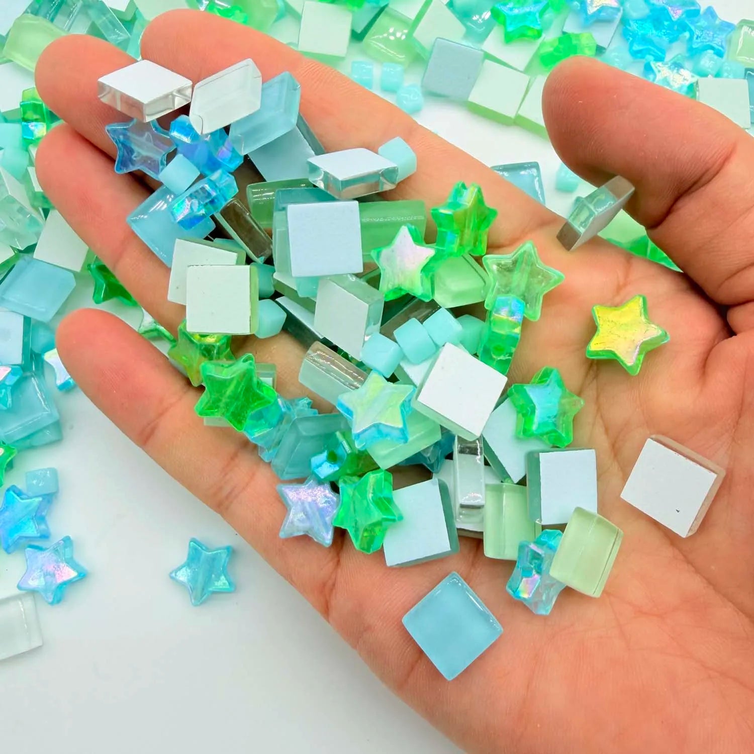 Colorful Crystal Mosaic Tiles – DIY Stained Glass & Crafts