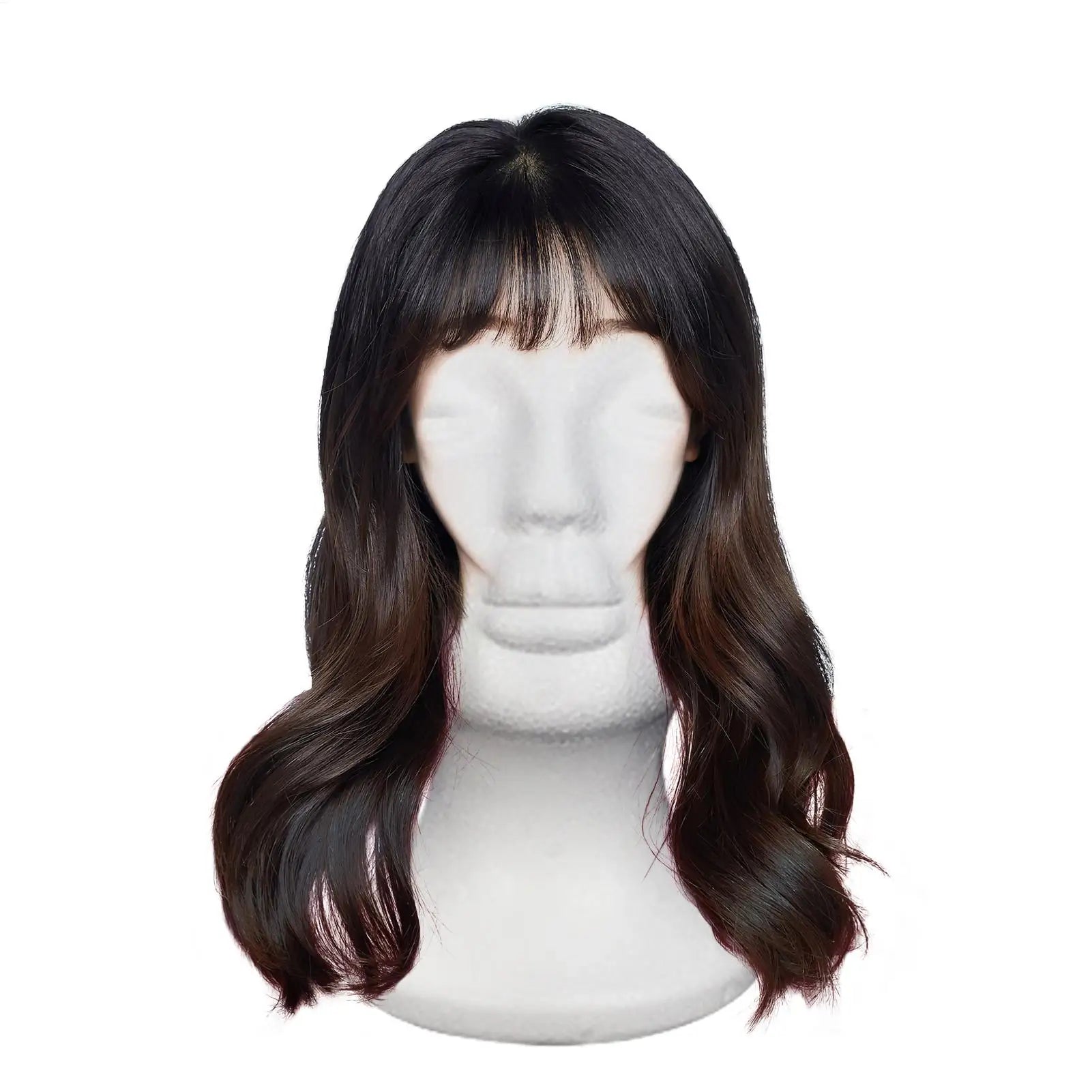 Female Styrofoam Mannequin Manikin Head Model Foam Wig Hair Lightweight Manikin Head Wig Display Stand for Scarves Jewelry Hats Oasis Select