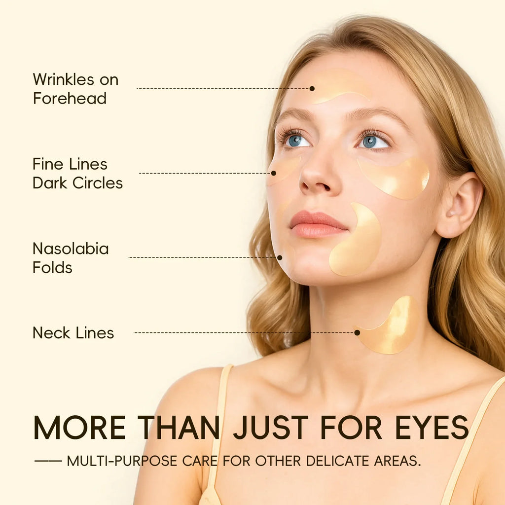 LAIKOU Japan Sakura Snail Eye Mask Fade Dark Circles Hydrating Moisturizing Eye Care Patch Oasis Select