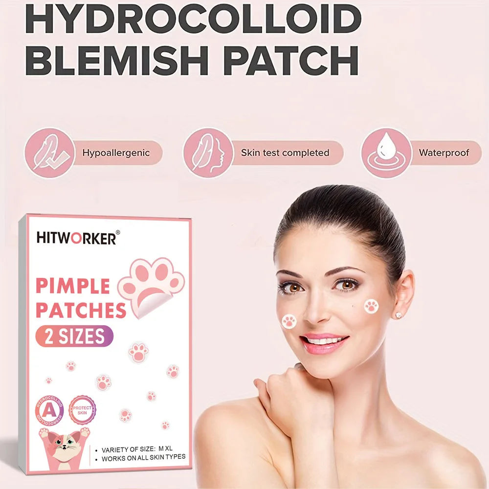 216 pieces of cat scratch cute design water-based gel acne patch - alcohol free, odorless, non irritating, cute acne patch Oasis Select