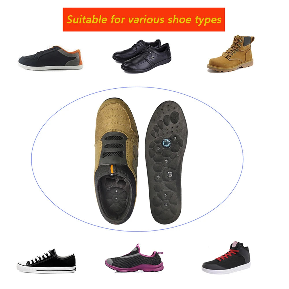 Magnetic Acupressure Shoe Insoles | Reflexology Foot Massage