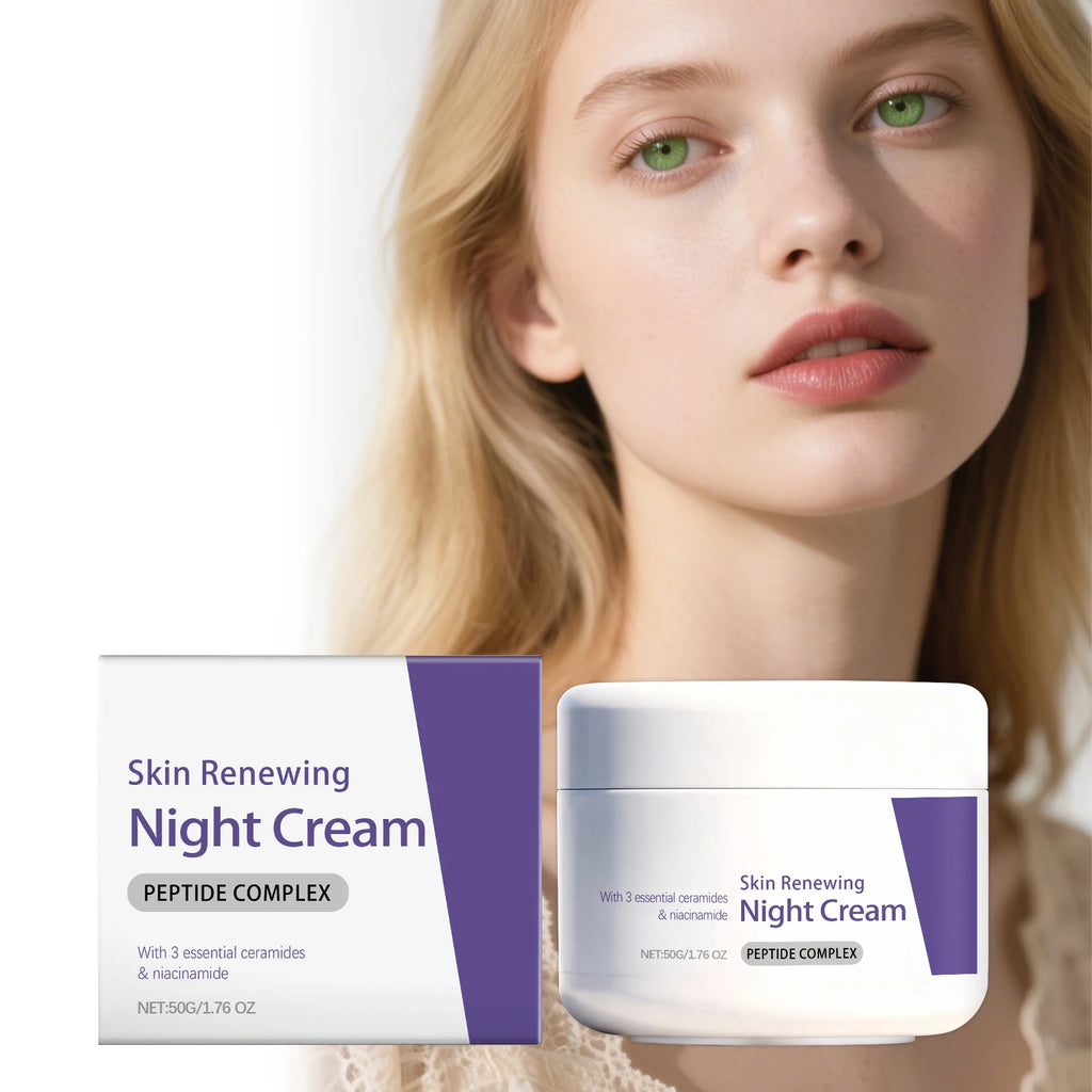 OceAura Night Repair Face Cream – Ceramide & Niacinamide Night Face Cream Oasis Select