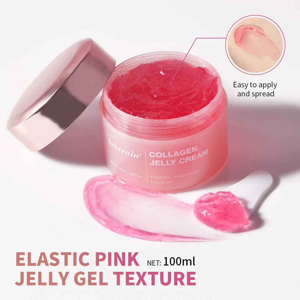 100ml Collagen Jelly Face Cream, Moisturizing Firming Anti-Aging, Brightening Wrinkle Remover Skin Care Oasis Select