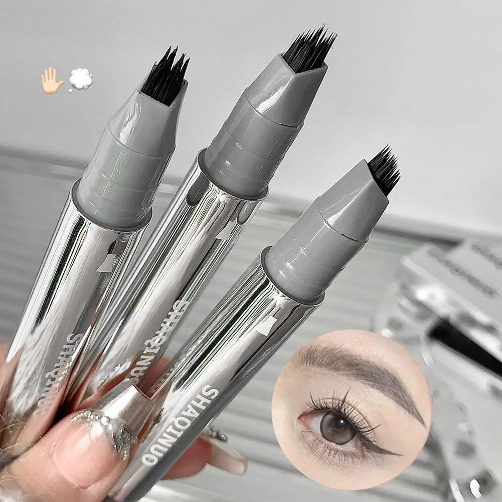 Microblading Eyebrow Pen – Waterproof Multi-Tip Hair Strokes Eyebrow Makeup Pen Oasis Select