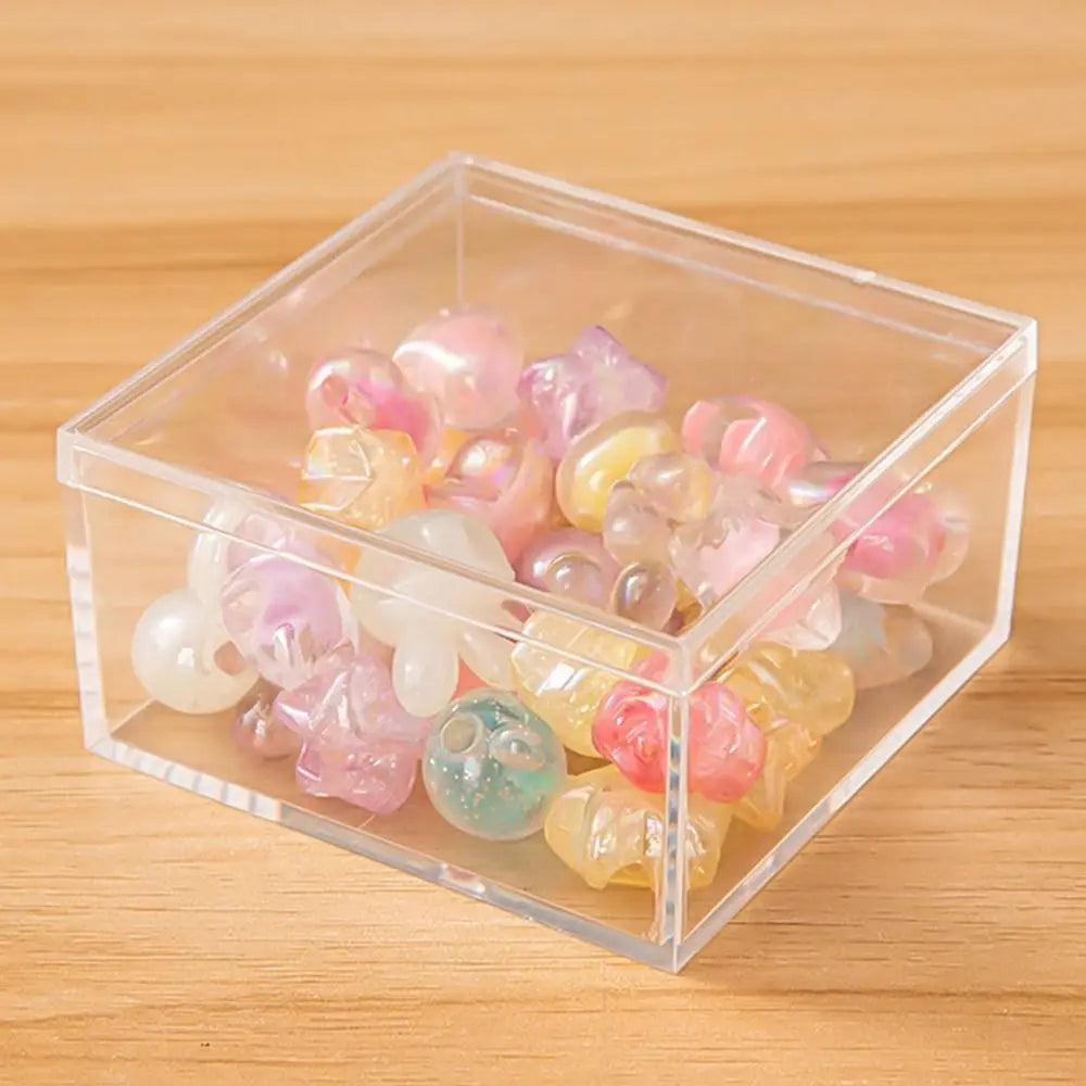 Thickened Acrylic Storage Box Rectangular Transparent Box Multisize Food Candy Storage Container Protection Showcase Packing Box Oasis Select