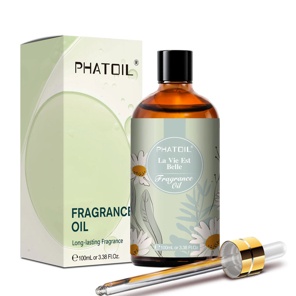 PHATOIL 100ml Fragrance Oil – Coconut, Vanilla, Musk & More