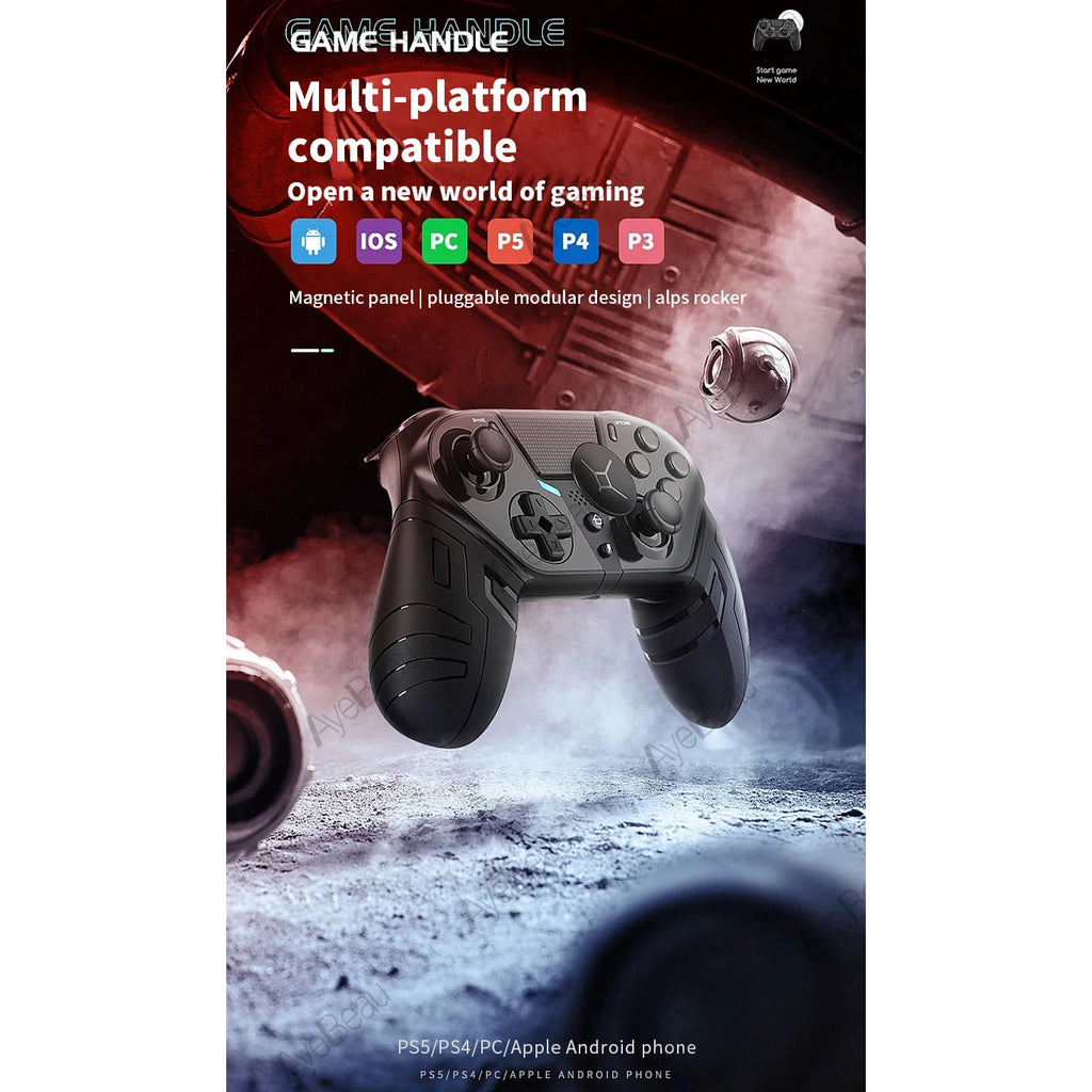 Wireless Bluetooth Gamepad Controller – PS4 PS3 Android iOS PC