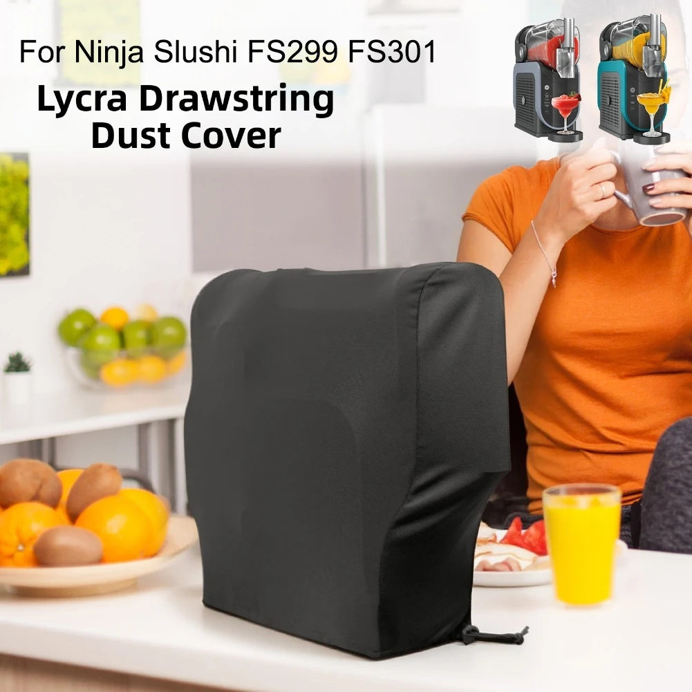 For NinjaSlushi FS299 FS301 Drawstring Dust Cover For Slushie Machines Coffee Beverage Machine Dustproof Protective Cover Oasis Select