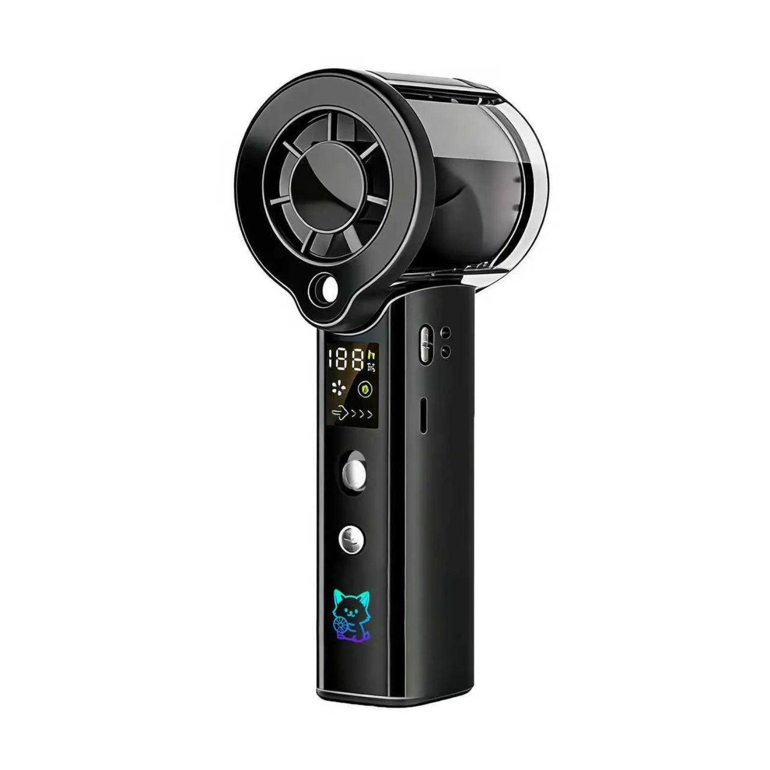 3000 MAh Rechargeable Spray Handheld Fan Cool Laser Graffiti Portable Water Replenishing Spray Fan 100 Speed For Home Outdoor Oasis Select
