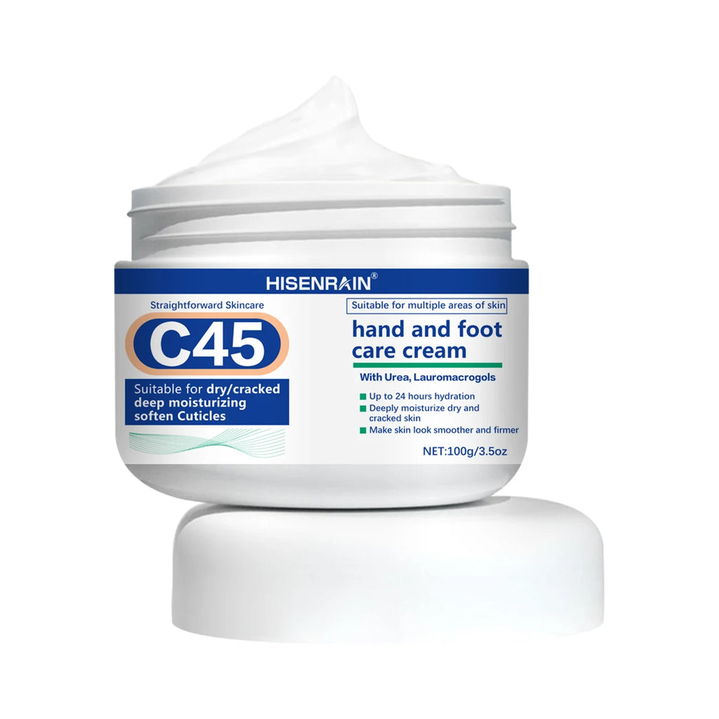HISENRAIN Coconut Oil Hand & Foot Cream – 24H Deep Moisturizing Hand & Foot Cream Oasis Select 100g