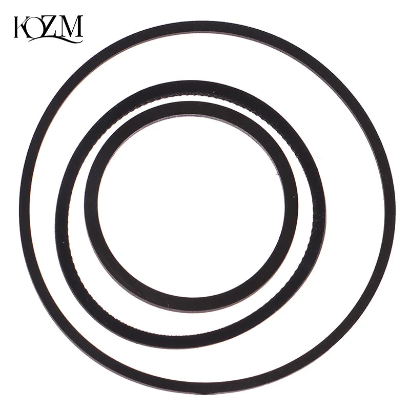 20-Piece Rubber Drive Belt Set for Cassette & CD Players