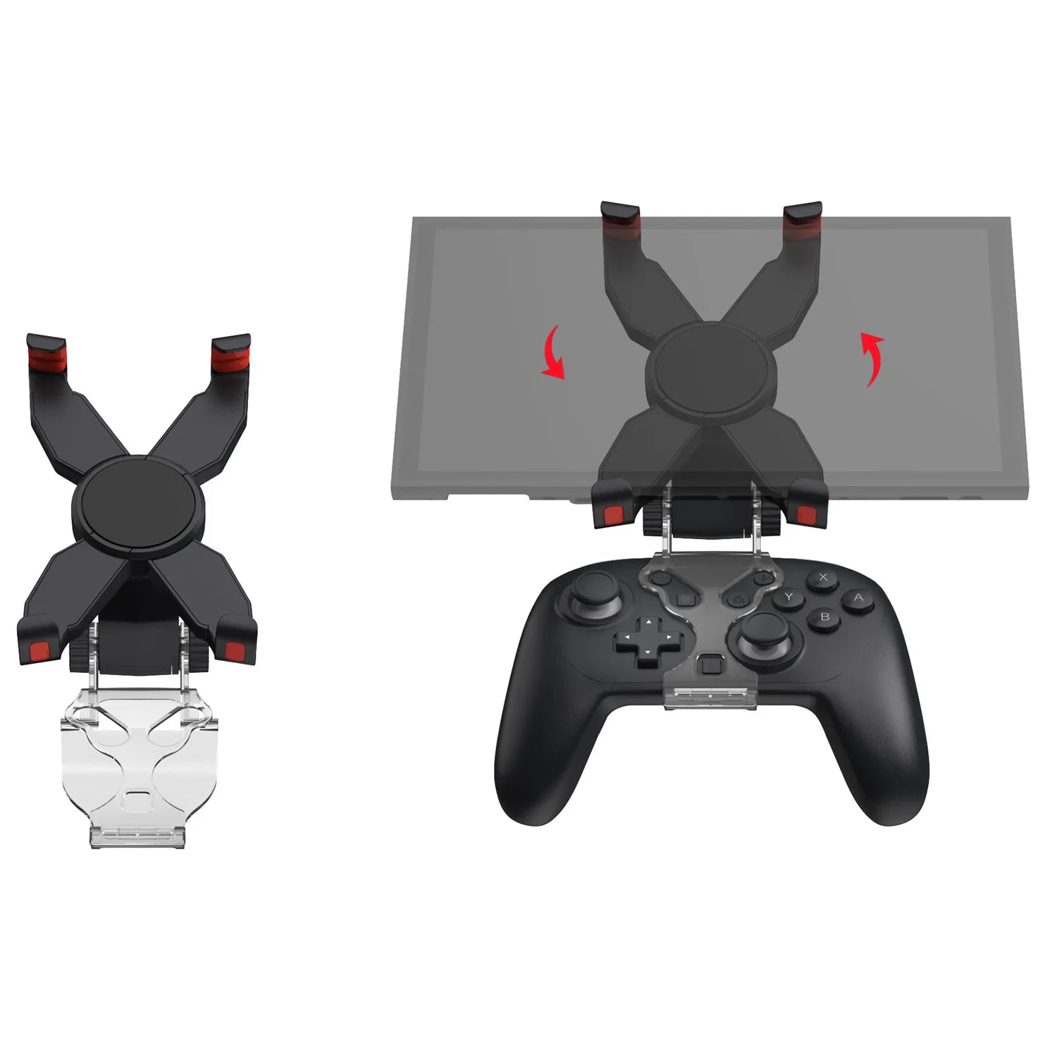 2-in-1 X-Shape Stand Clip for Switch 2 Pro Controller & Phone