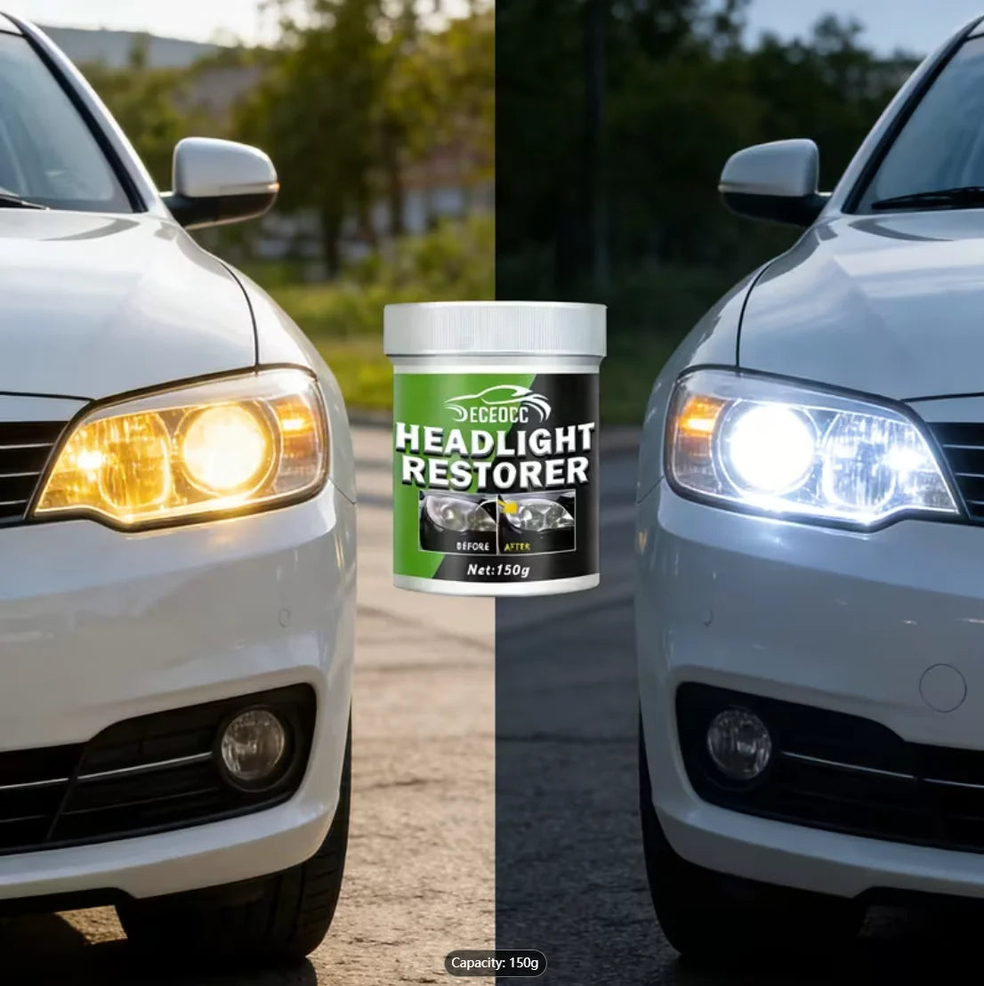 Car Headlight Restoration Kit – Remove Oxidation & Haze Headlight Restoration Kit Oasis Select
