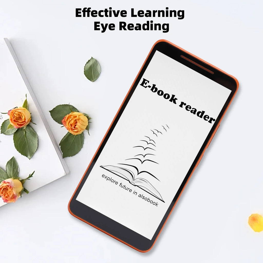 E Book Reader Electronic Book Reader 5.7 Inch WiFi Bluetooth Video and Music Player with Writing Pad Protective Case for Travel Oasis Select