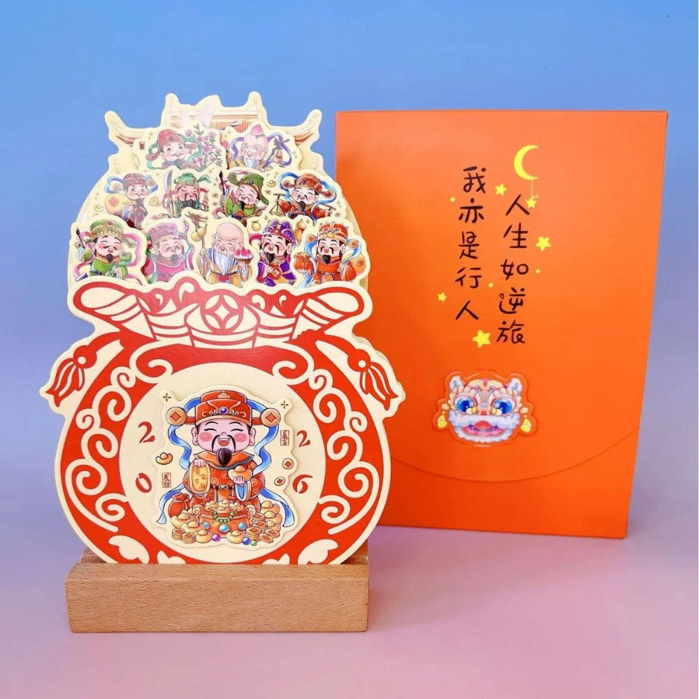 2026 Flowers Desk Calendar Mini Calendar Standing Desk Calendar Vase-Like Desktop Monthly Planner for Home School Office Oasis Select Style 4
