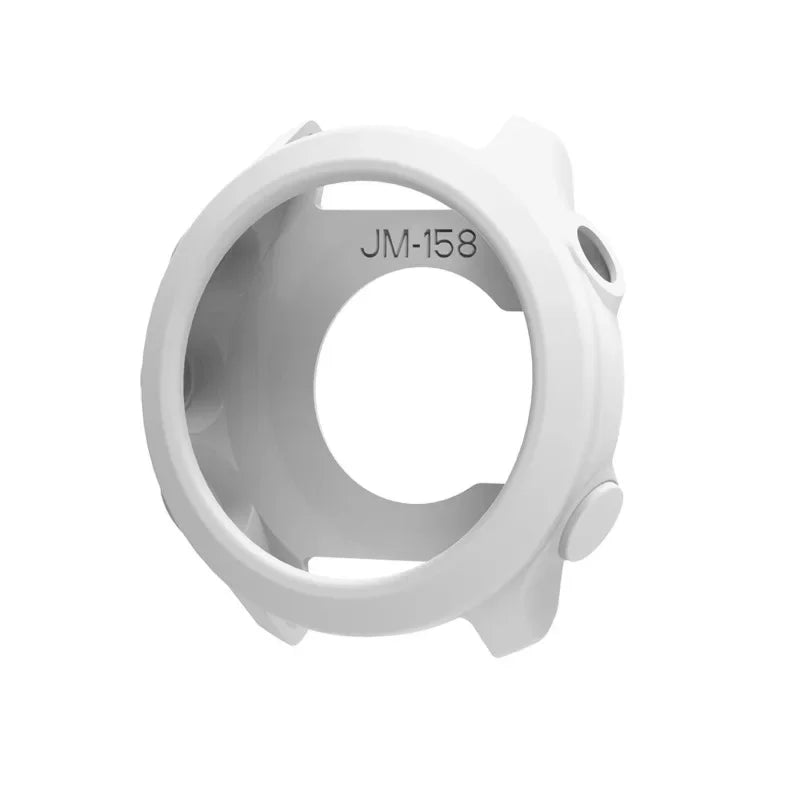 Silicone Case Cover for Garmin Forerunner 55 & 158 | Clear Bumper Smartwatch Case Cover Oasis Select