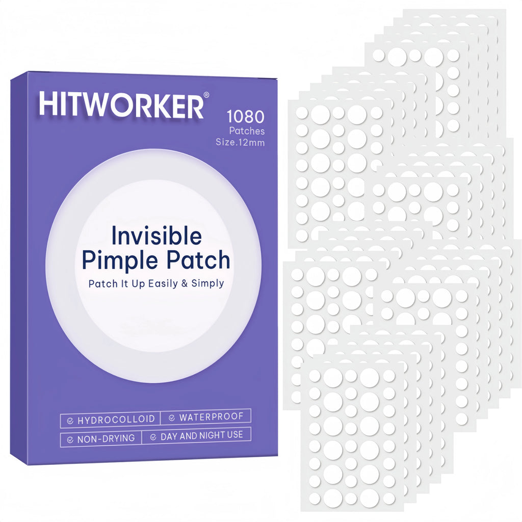 1080/720pcs/box acne patch - alcohol free, used to absorb acne secretions, gentle and non irritating, essential for acne care Oasis Select 1080PCS