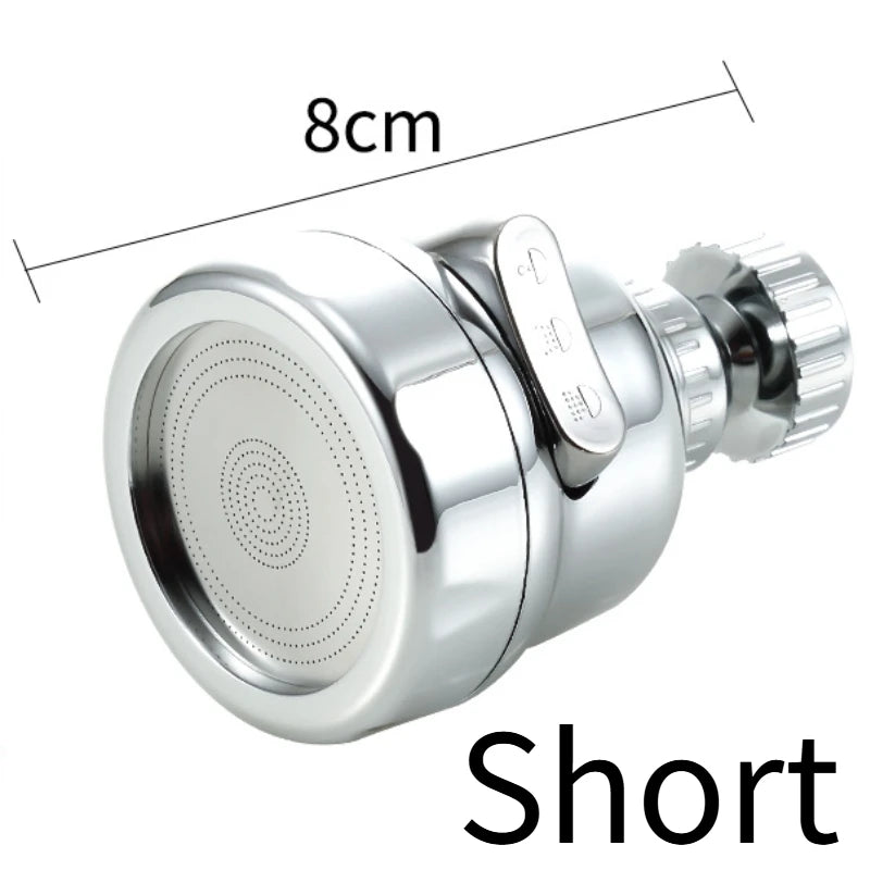 3 Modes Universal Kitchen Faucet Extenders Adapter 360° Rotation Filter Kitchen Gadgets Spray Water Saving Faucet Accessories Oasis Select Short