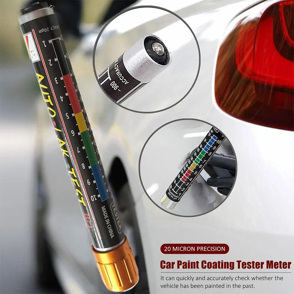 Magnetic Paint Thickness Tester Pen – Color-Coded Micron Scale