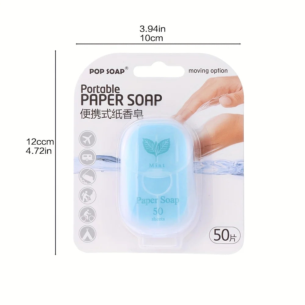 Ultimate Portable Paper Soap Sheets For Outdoor Travel， disposable hand washing travel soap Oasis Select