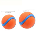 2pcs Durable Rubber Dog Chew Balls Orange Durable Rubber | Gnaw-Resistant, Interactive Training & Educational | Medium Breeds Oasis Select 2pcs