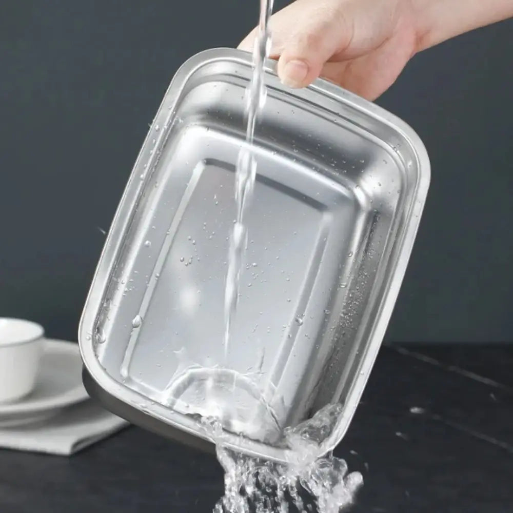 316 Stainless Steel Leak-Proof Bento Lunch Box | 500–3000ml