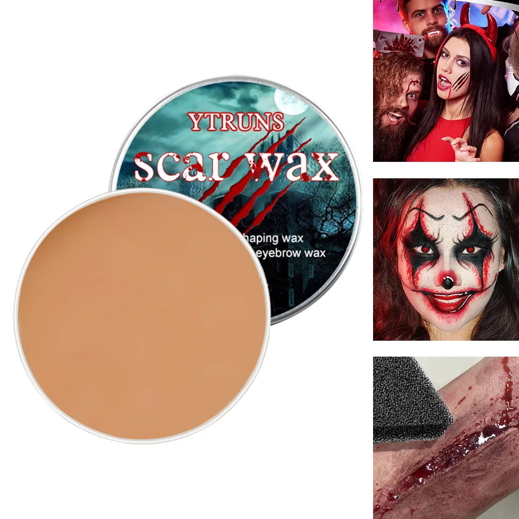 SFX Scar Makeup Kit – Fake Scar Cream & Dual Head Stick