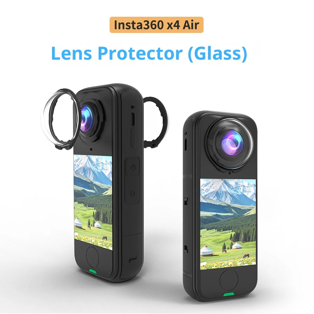 Insta360 X4 Air Optical Glass Lens Guards | Anti-Scratch Cover