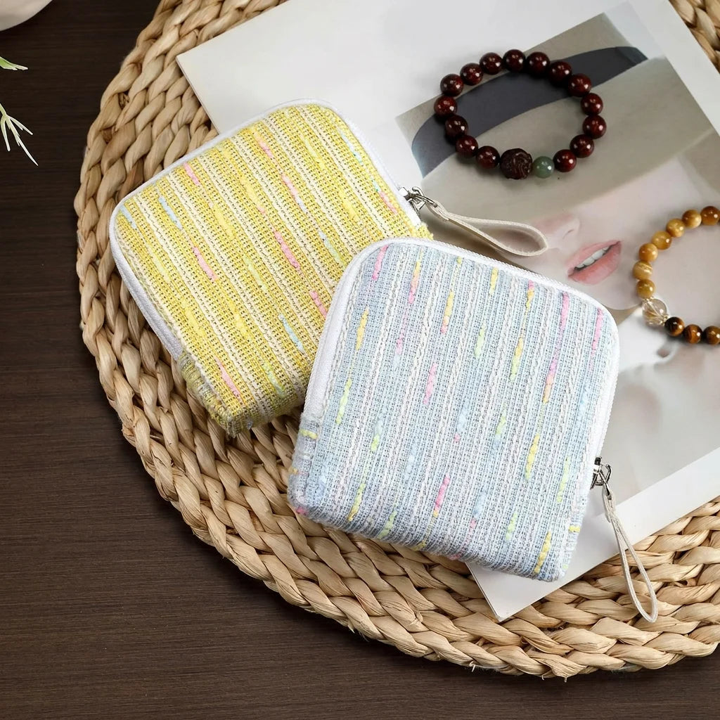 Jewelry Organizer Multiple Compartments High Capacity Travel Jewelry Storage Bag Zipper Delicate Clutch Bag for Women Travel Oasis Select