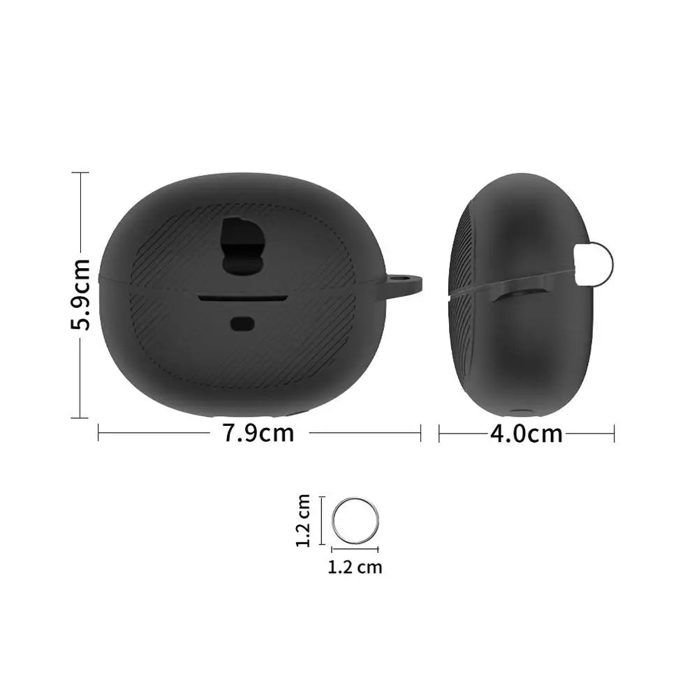 Baseus Inspire XC1 Silicone Case | Scratch-Resistant + Carabiner