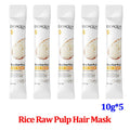 10/30/50/100/400g Magical Keratin Hair Mask 5 Seconds Repair Damaged Frizzy Hair Soft Smooth Shiny Rice Moisturizing Hair Care Oasis Select 50g