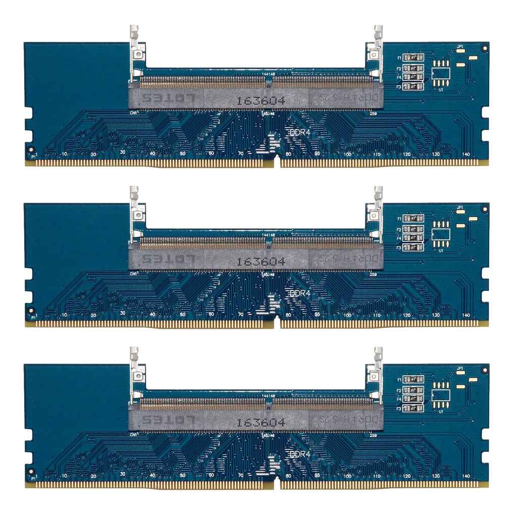 Laptop DDR3 DDR4 SODIMM To Desktop DIMM Memory Connector Cards Converter Adapter 1.5V DDR3 DDR4 Memory Card Converter Tester Oasis Select DDR4 X3 China Mainland