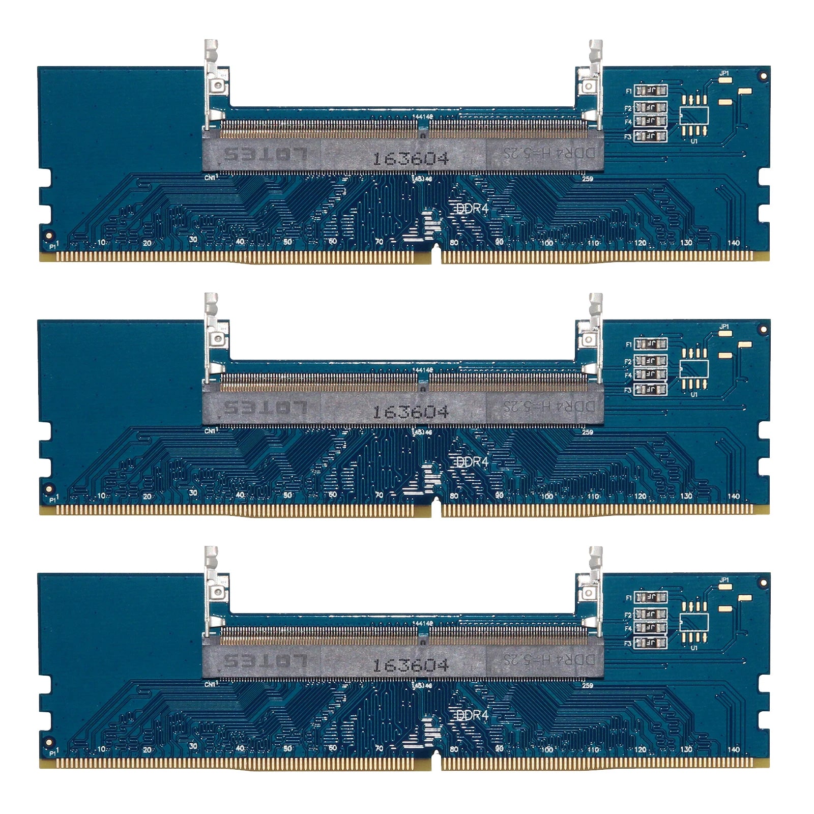 Laptop DDR3 DDR4 SODIMM To Desktop DIMM Memory Connector Cards Converter Adapter 1.5V DDR3 DDR4 Memory Card Converter Tester Oasis Select DDR4 X3 China Mainland