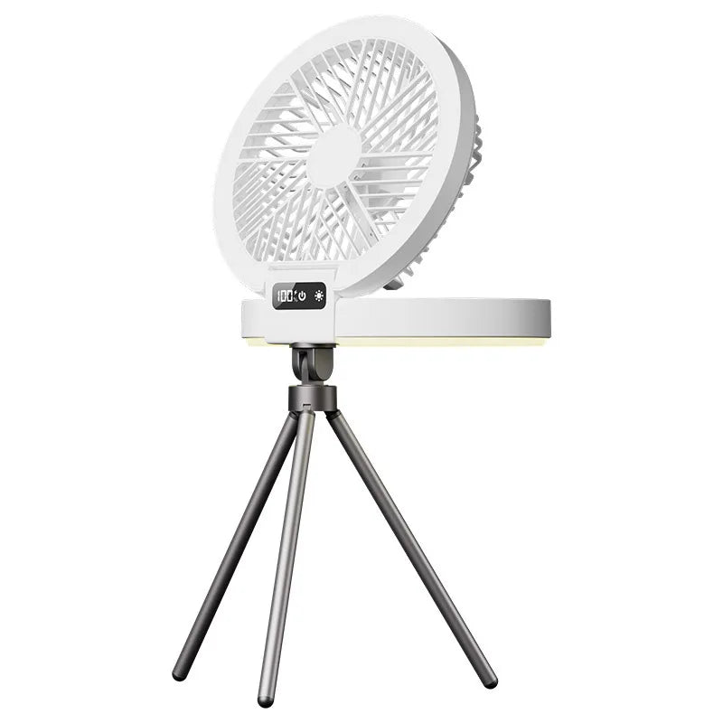 5-in-1 USB Rechargeable Mini Fan – Night Light & Aromatherapy