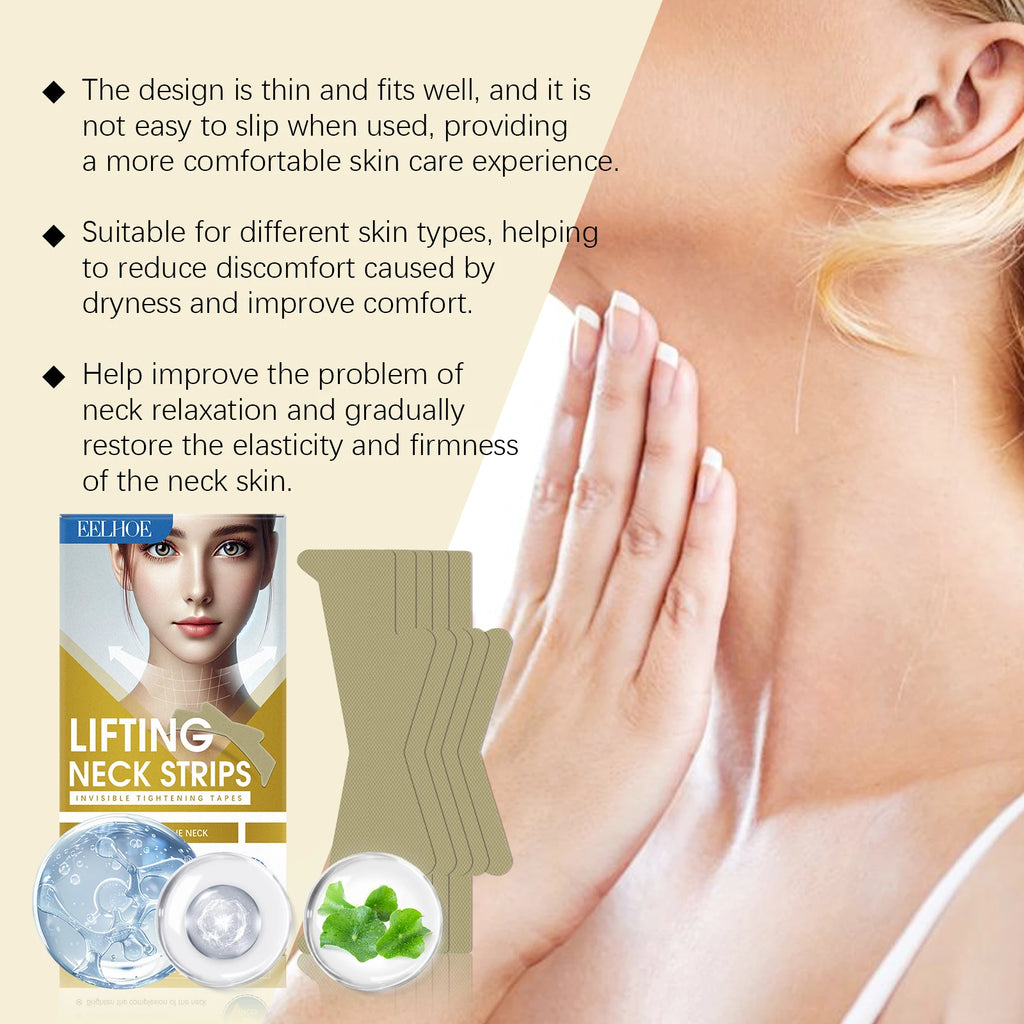 Eelhoe Neck Tightening Patch – Lift, Firm & Moisturize (5 pcs) Neck Lifting Patch Oasis Select