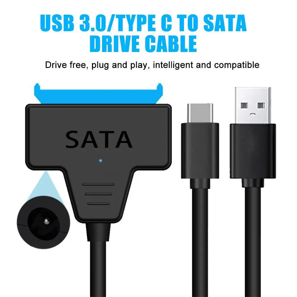 SATA to USB 3.0 Adapter Cable – 2.5" & 3.5" HDD SSD